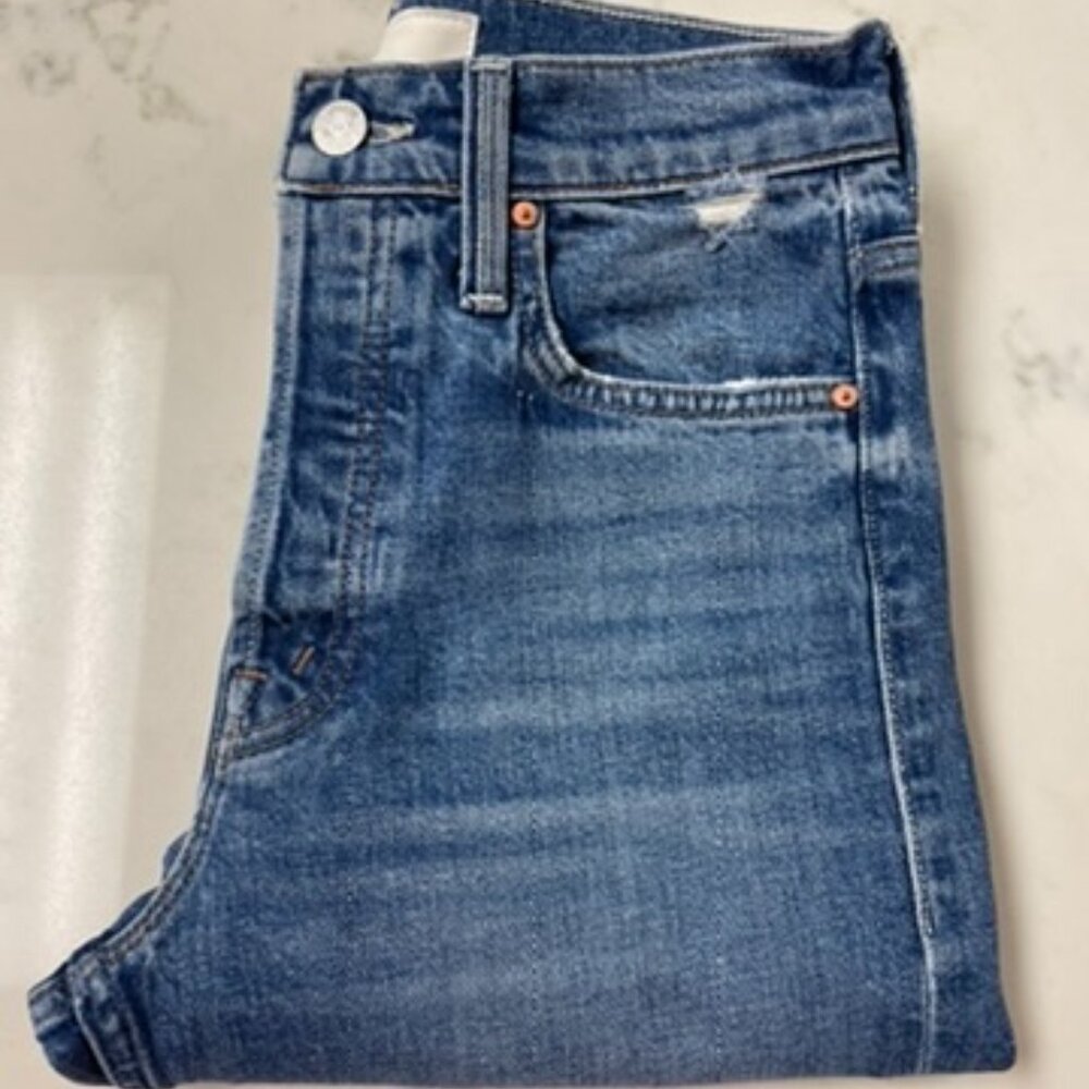 MOTHER Classic Blue Skinny Jeans